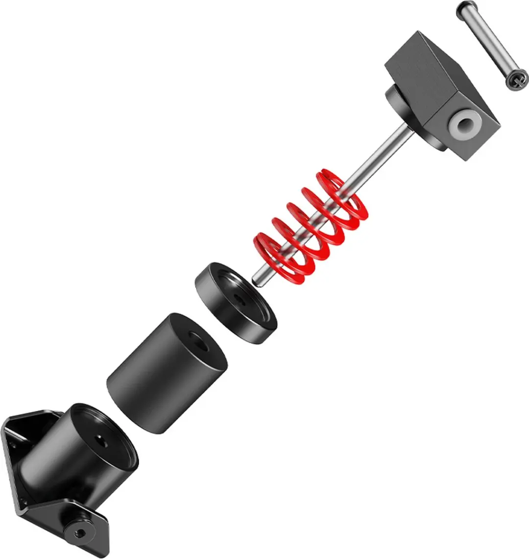 Moza Racing SR-P Lite RS22 Performance Kit - Zwart/Rood