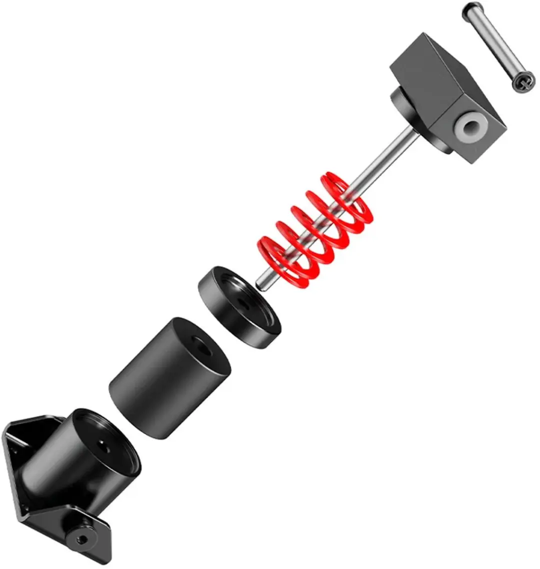 Moza Racing SR-P Lite RS22 Performance Kit - Zwart/Rood