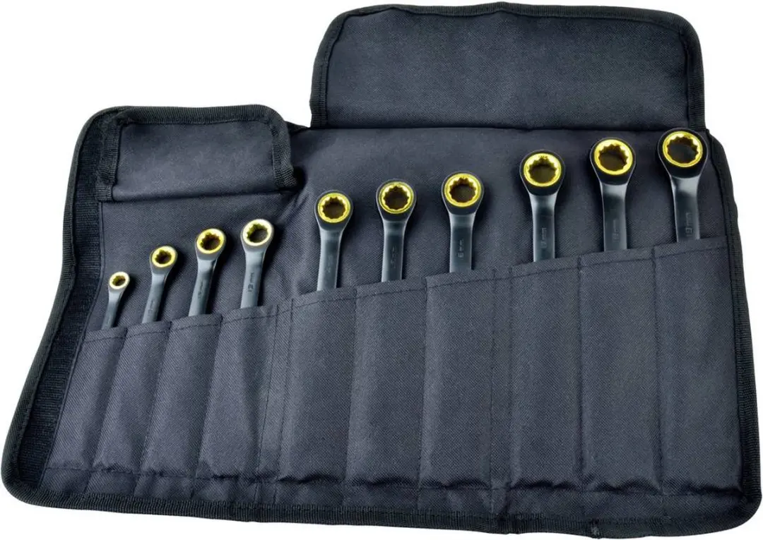 Brüder Mannesmann Q25210 Engelse sleutelset 10-delig - 8-19mm