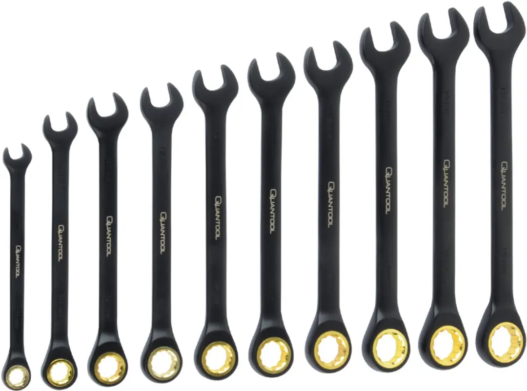 Brüder Mannesmann Q25210 Engelse sleutelset 10-delig - 8-19mm - afbeelding 6 van 6