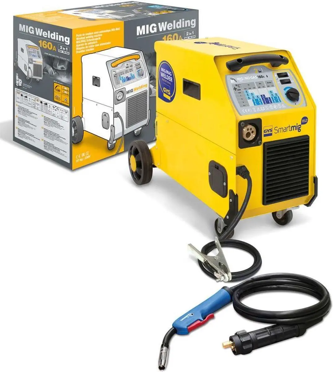 Gys Smartmig 162 414668 MIG/MAG-lasmachine - 4500W