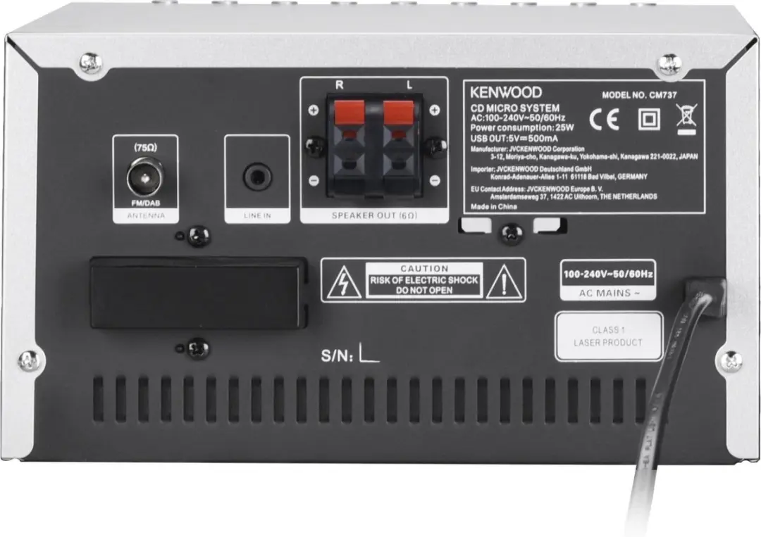 Kenwood M-7000S Smart Micro Systeem - Zilver - afbeelding 6 van 6