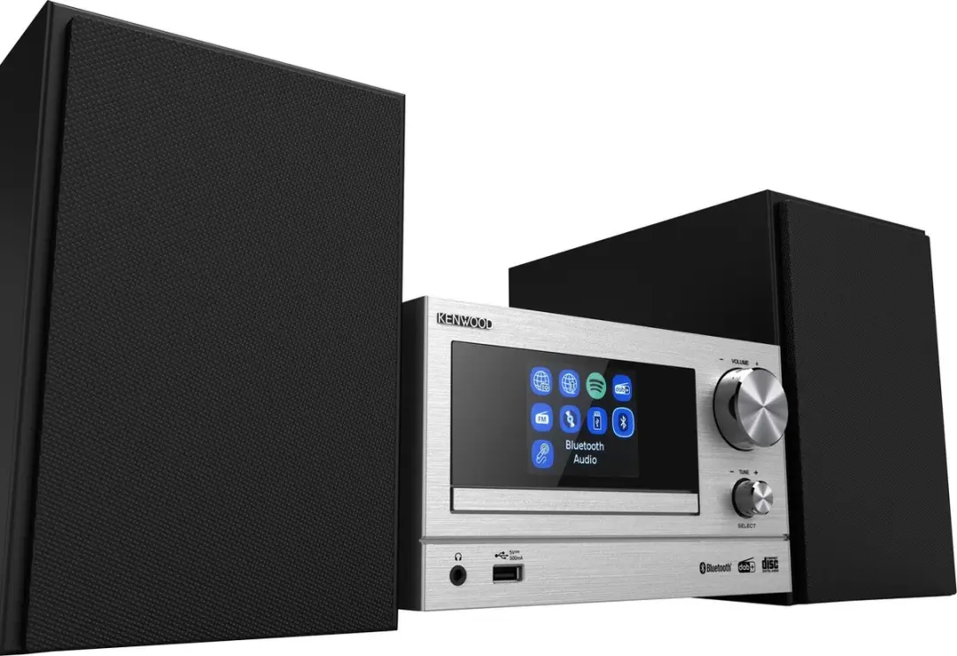 Kenwood M-7000S Smart Micro Systeem - Zilver