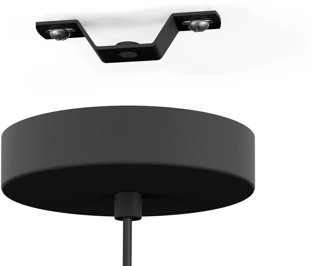 Eglo Rinroe Hanglamp E27 - 5 Lichts - Ø20cm - Zwart