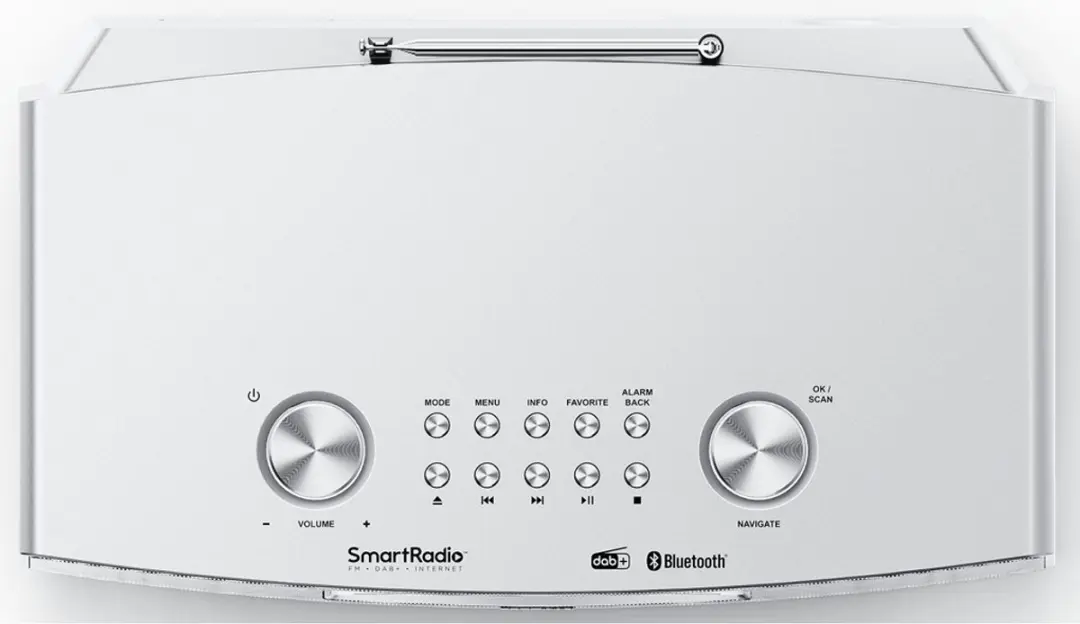 Kenwood CR-ST700SCD Smart Wifi Radio - Zilver - afbeelding 6 van 6
