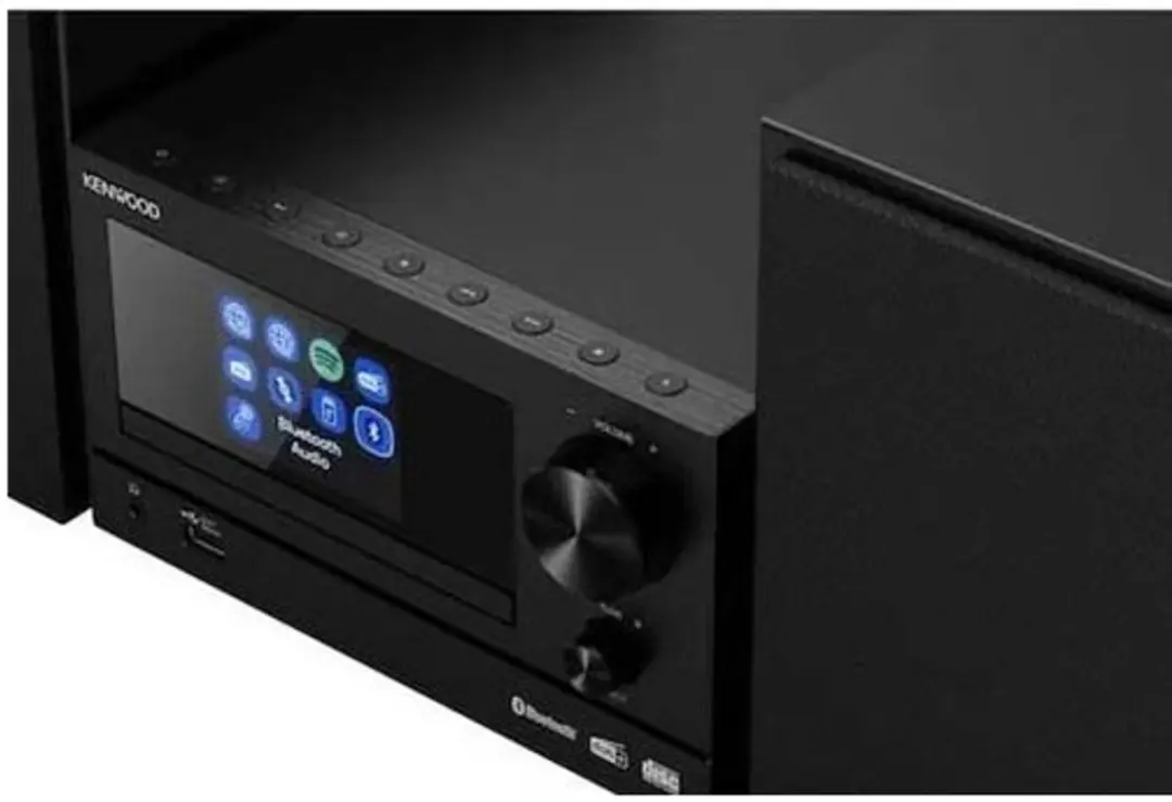 Kenwood M-7000S Smart Micro Systeem - Zwart - afbeelding 6 van 6
