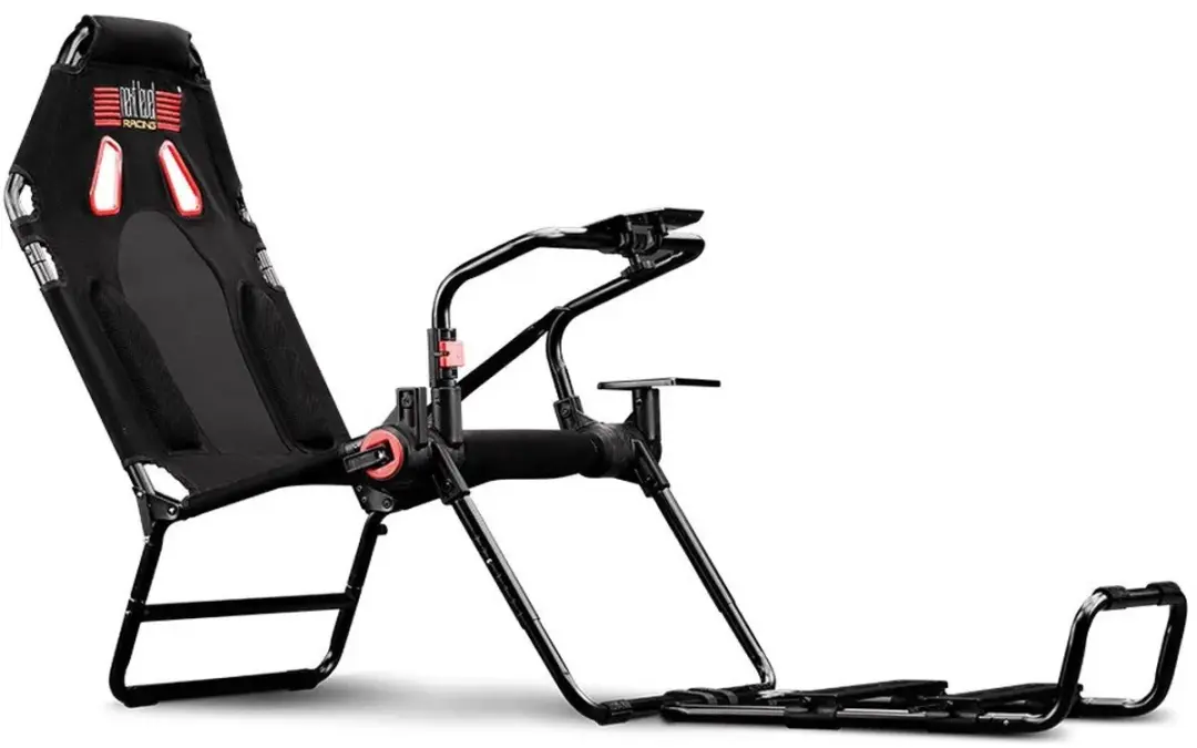 Next Level Racing GT Lite NLR-S021 Racestoel - Zwart/Rood