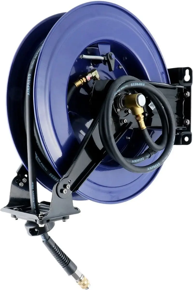 Airpress Luchtslanghaspel Rubber 20m