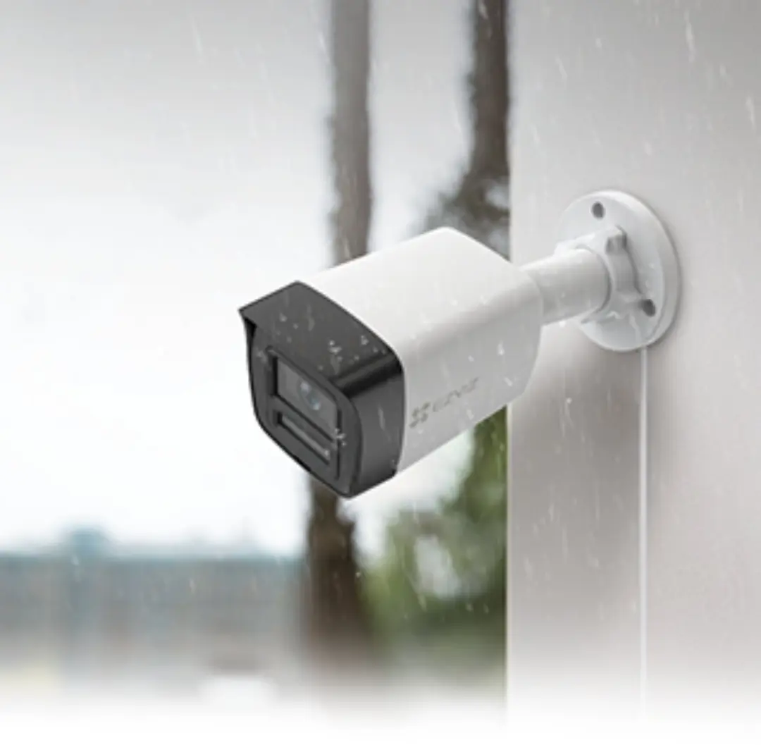 EZVIZ H3K PoE 4K Kit INE860 - 4x Buitencamera - 2.8mm - Zwart