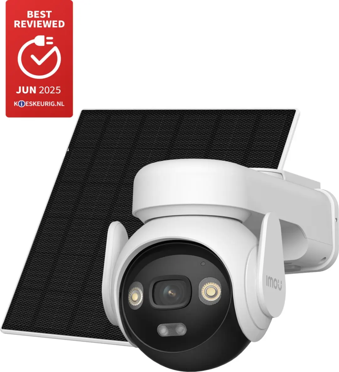 Imou AOV PT IPC-B7ED-5M1TEA-EU/FSP14 Draadloze PTZ Camera - 5MP - Wit