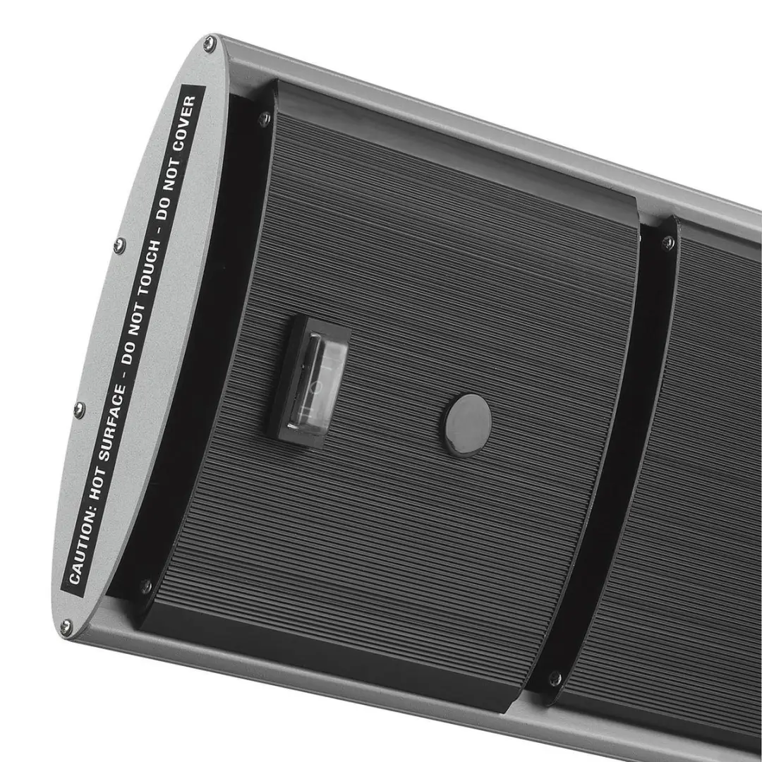 Euromac Outdoor Infrarood Terrasverwarmer 1800W - Zwart