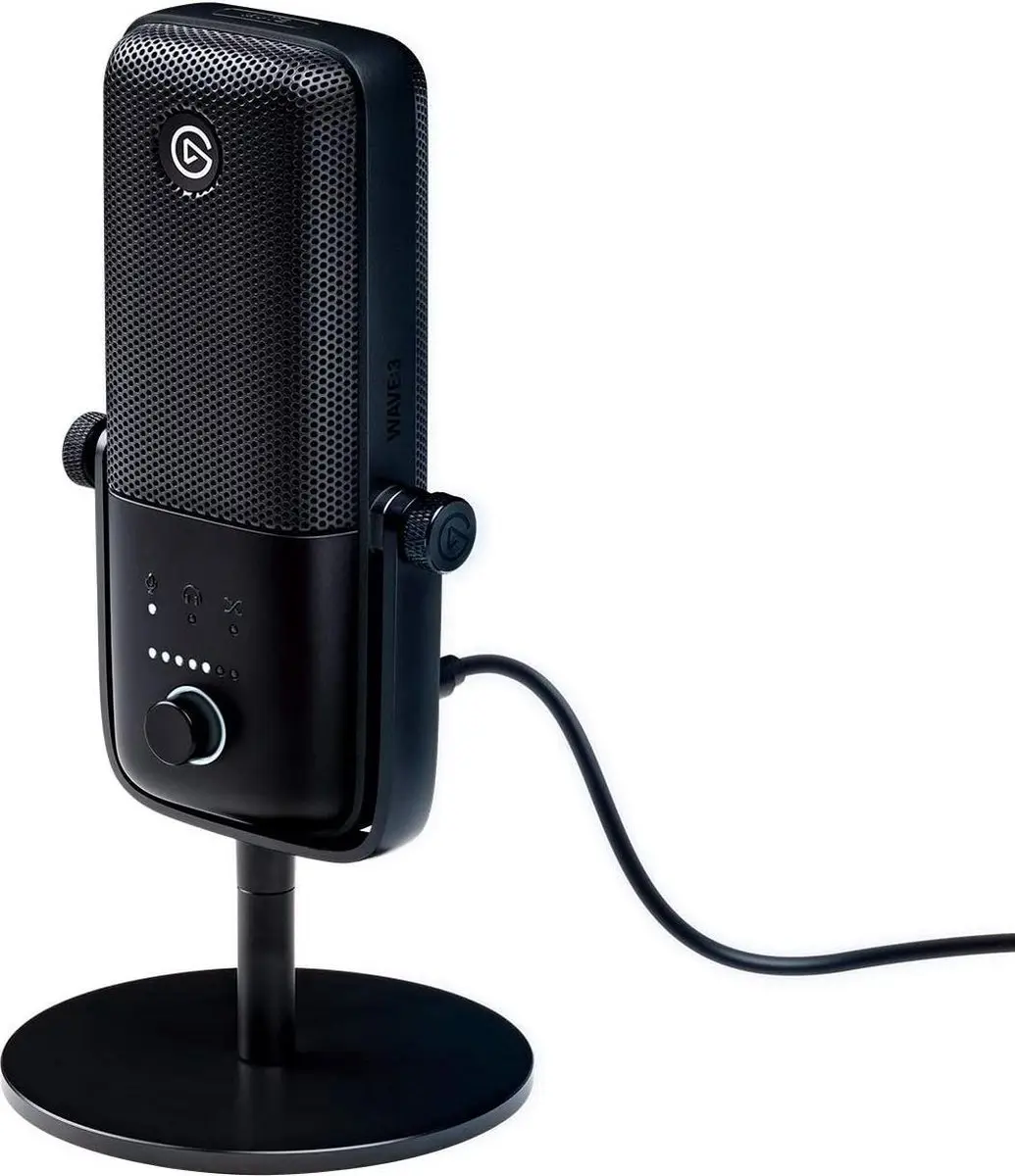 Elgato Wave 3 Streaming Microfoon 10MAB9901 - Zwart