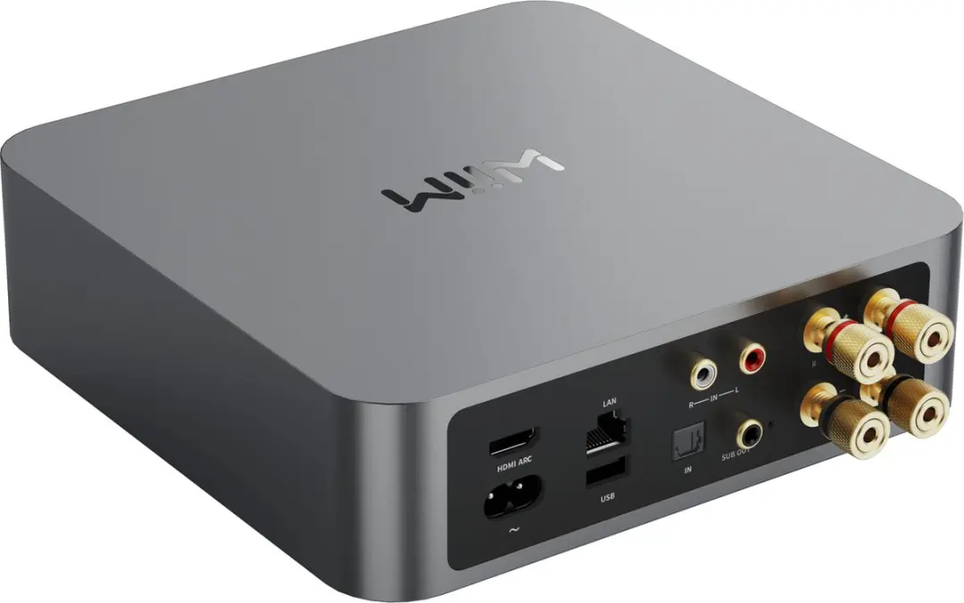 WiiM Amp 47057231 Stereo Versterker - Space Grey