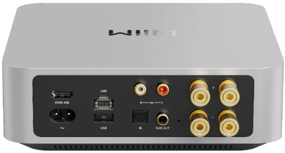 WiiM Amp 47057231 Stereo Versterker - Space Grey - afbeelding 6 van 6