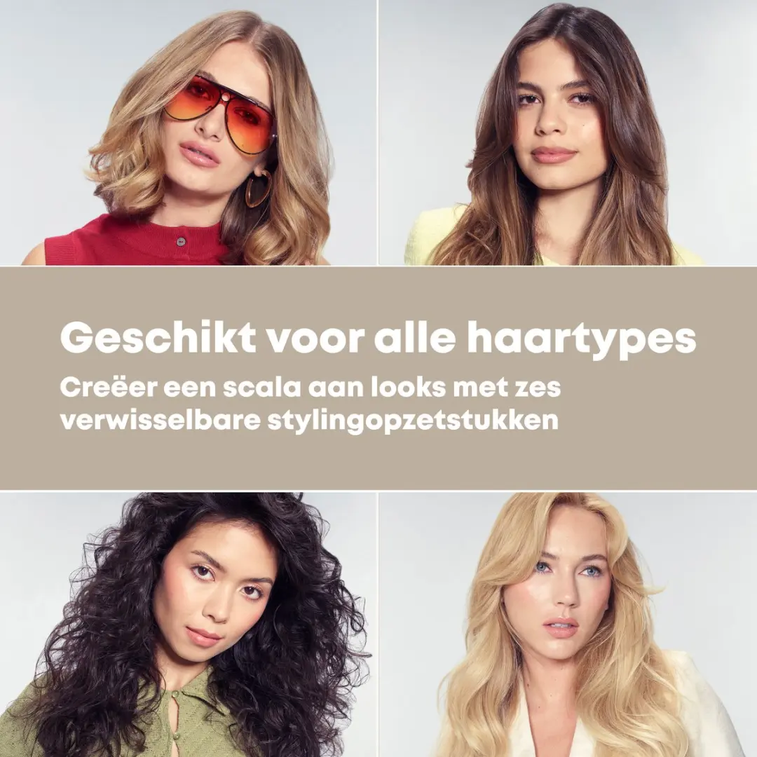 Revamp Progloss Airstyler DR-1250 Haarstyler 1200W - 6 in 1