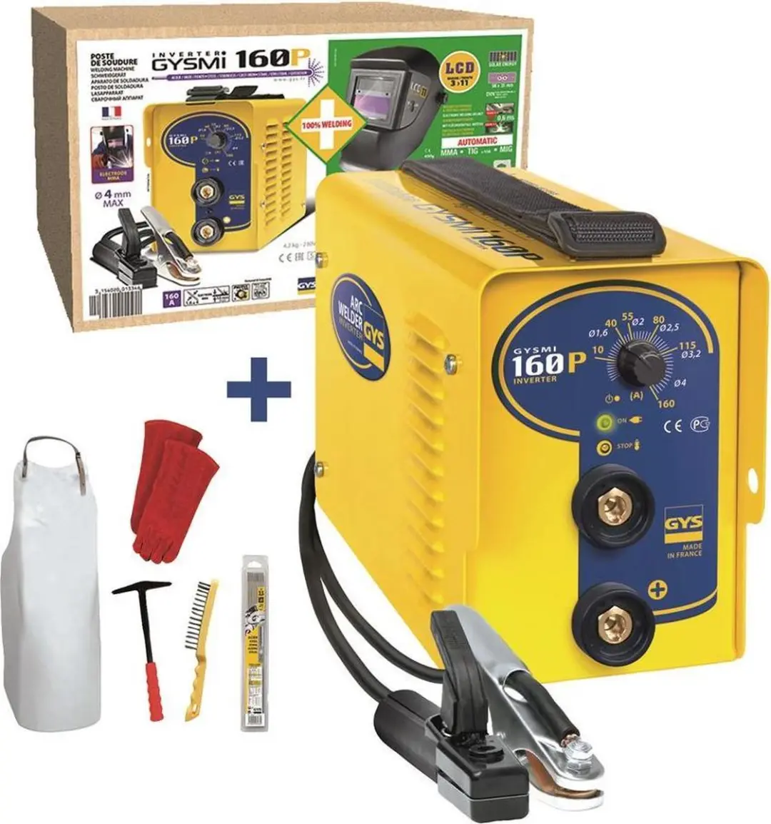 Gys GYSMI 160P Elektrisch Lasapparaat - 10-160A