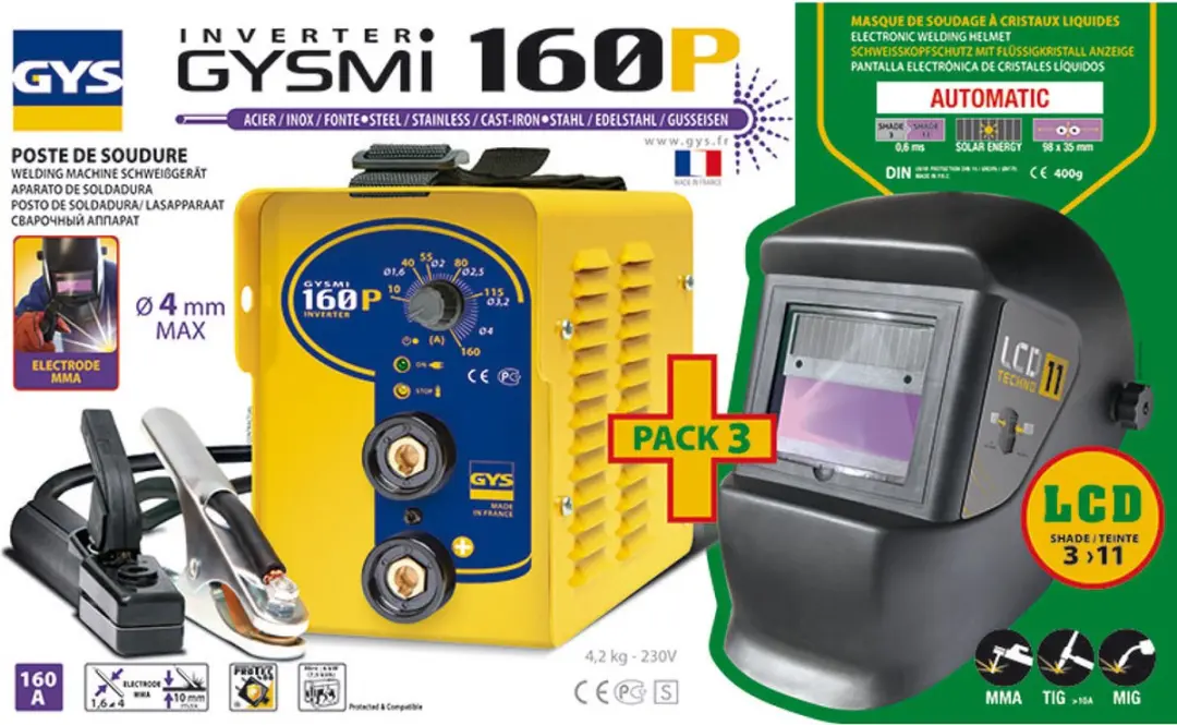 Gys GYSMI 160P Elektrisch Lasapparaat - 10-160A