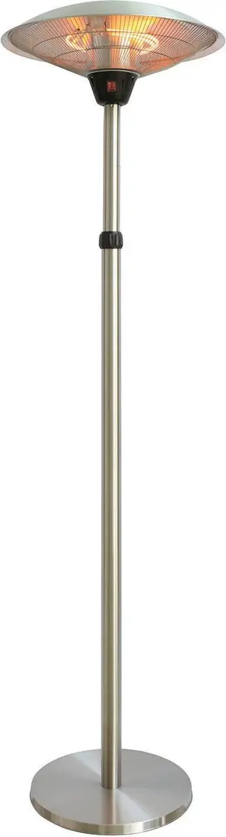 Eurom PD2101 XXL Terrasverwarmer 2100W - Grijs - afbeelding 6 van 6