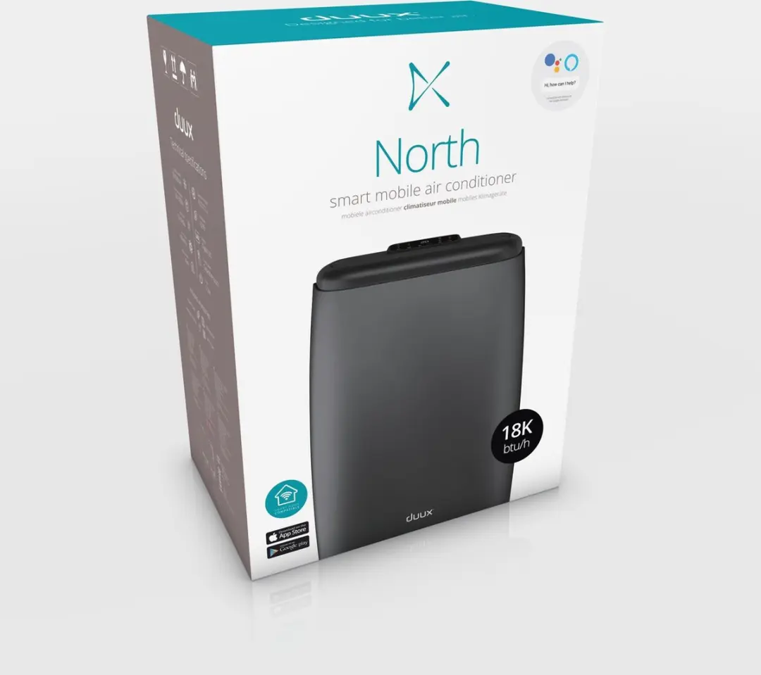 Duux North Smart Mobiele Airco 18K BTU - Grijs