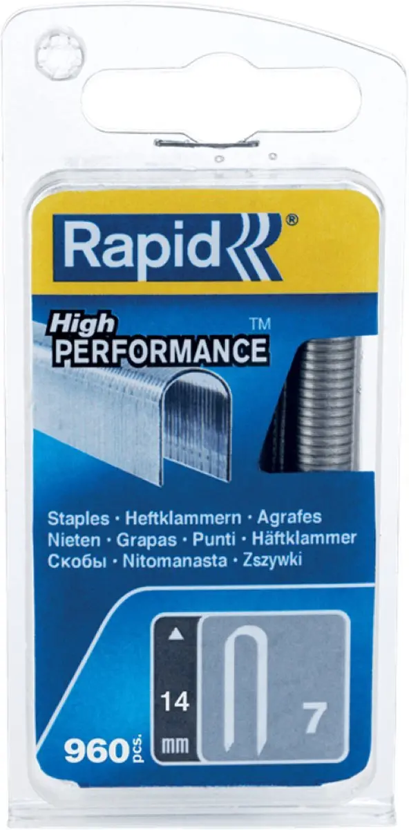 Rapid Nr. 7 Kabelnietjes 14mm