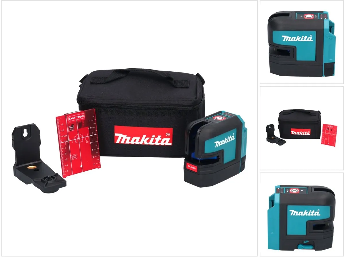 Makita SK105DZ Kruislijnlaser - 10,8V - 25m - Rood
