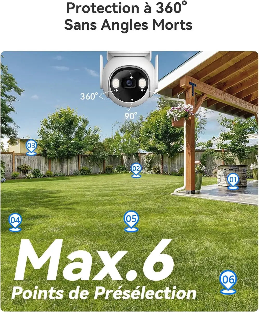 Imou 2K Wireless Solar WiFi Camera