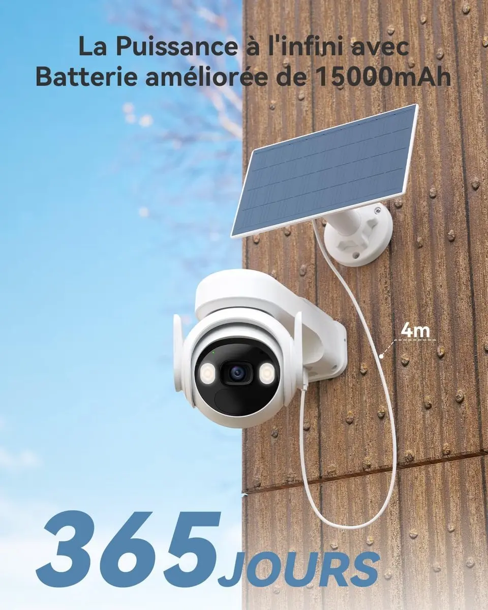Imou 2K Wireless Solar WiFi Camera - Wit