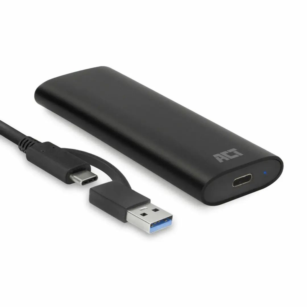 ACT AC1615 USB-C M.2 NVMe SSD Behuizing