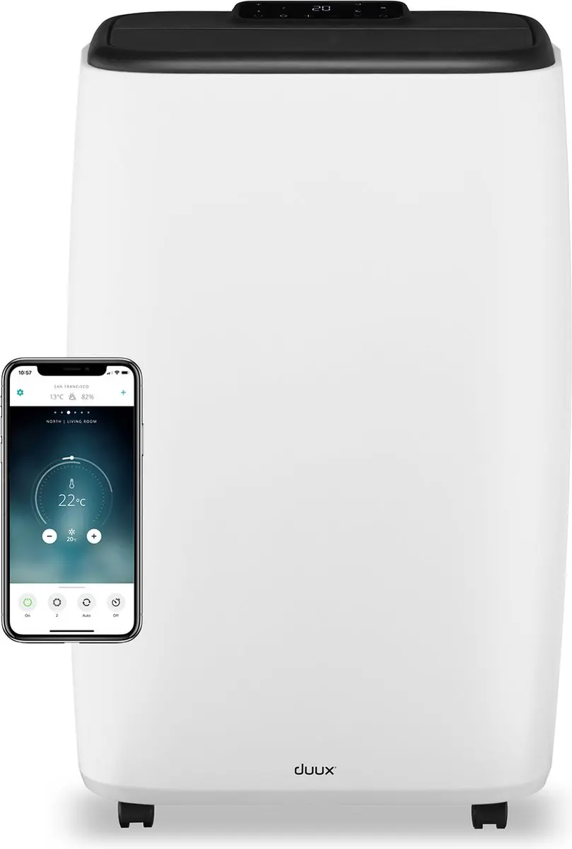 Duux North Smart Mobiele Airco 18K BTU - Wit
