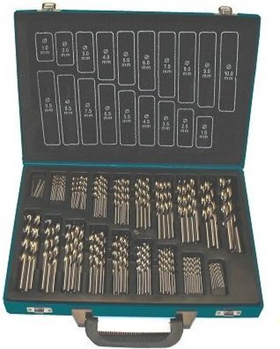 Brüder Mannesmann HSS Geslepen Borenset 1044-1170