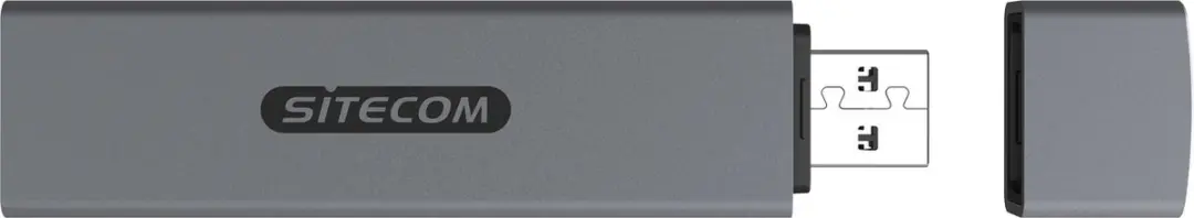 Sitecom MD-1013 USB Card Reader - Grijs