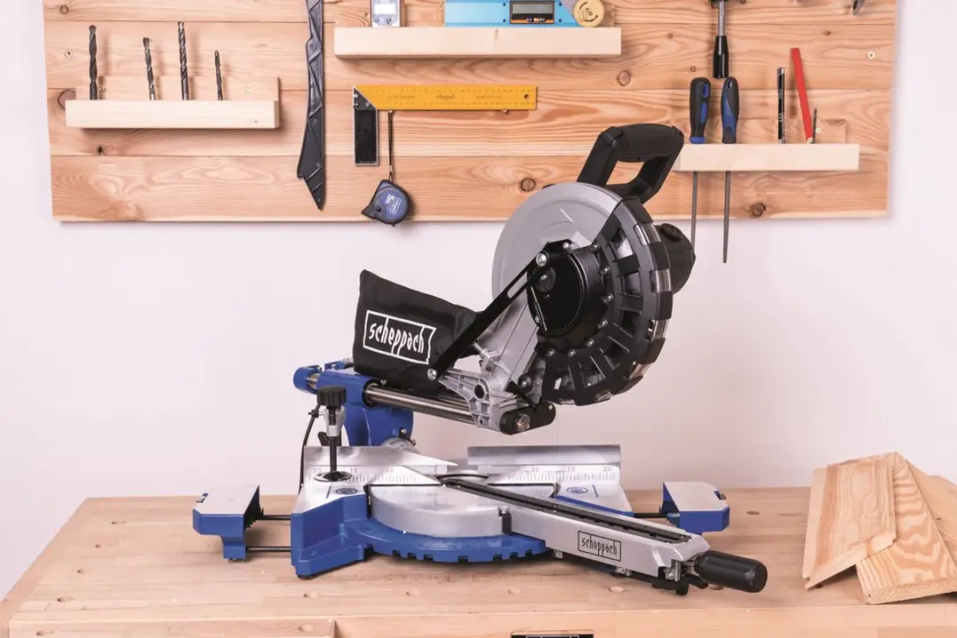 Scheppach HM254 Afkortzaag 2000W - Ø255mm - afbeelding 6 van 6