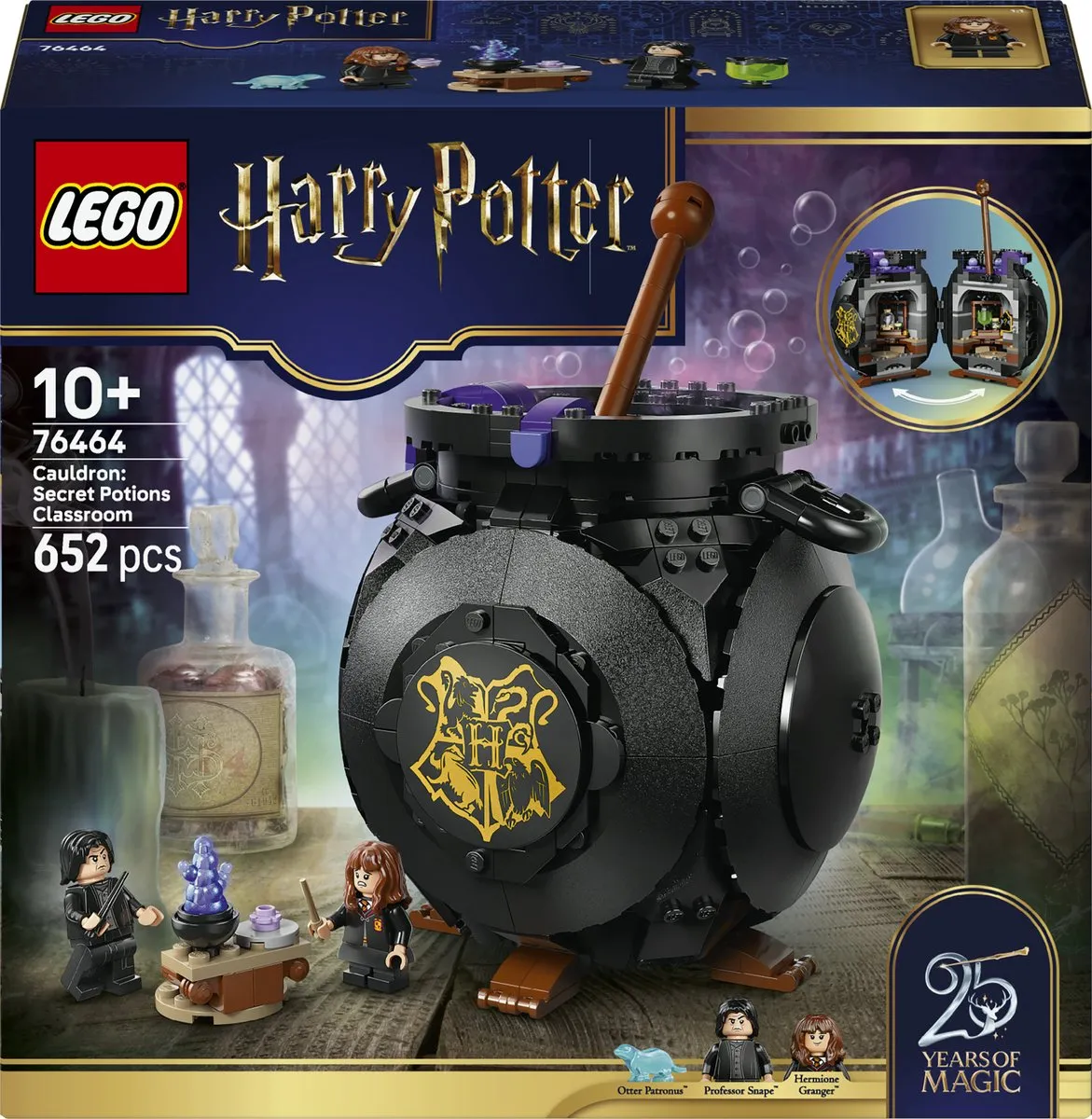 LEGO Harry Potter Ketel Geheim Toverdrankenklaslokaal 76464 - 652 Stukken
