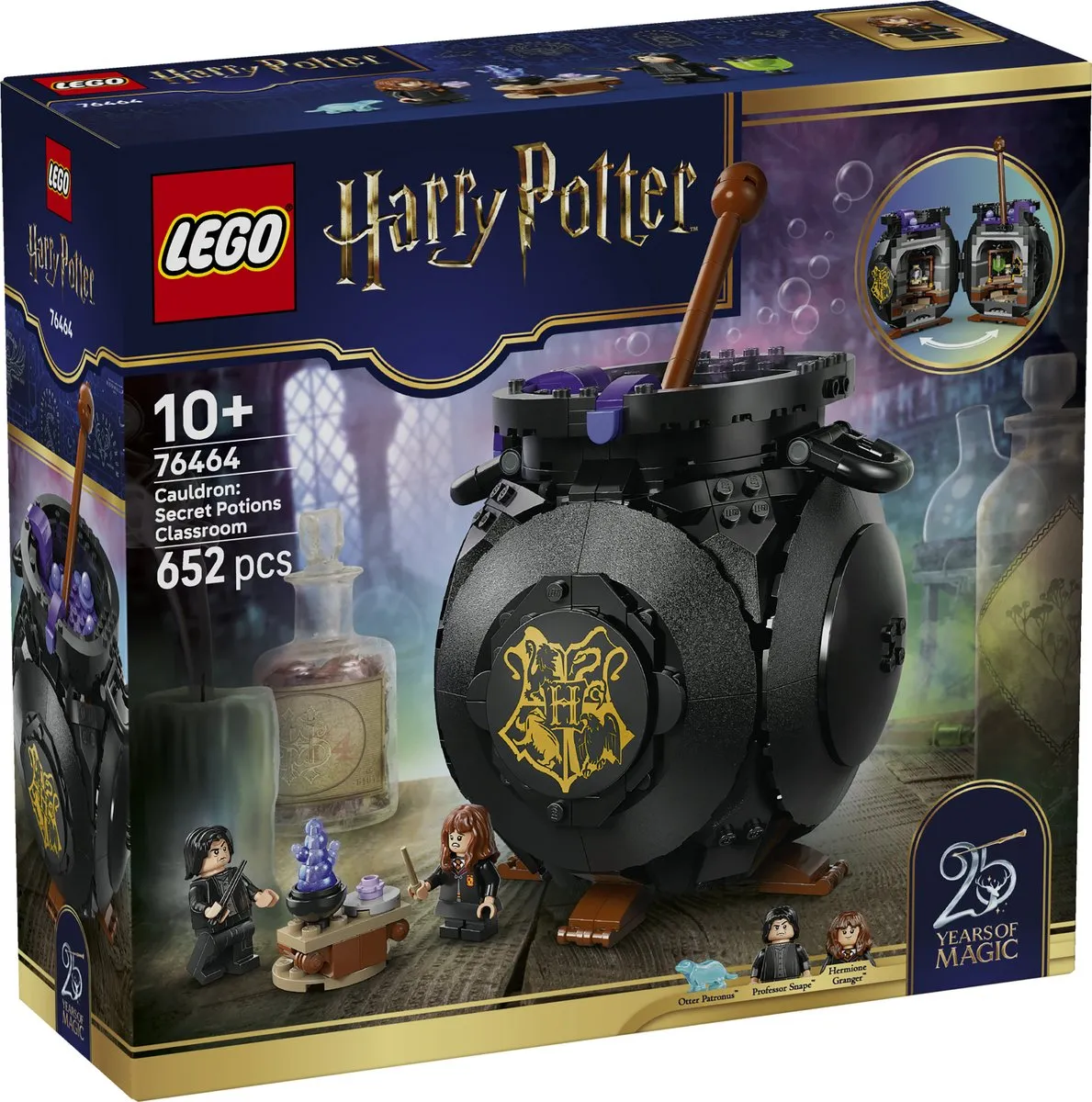 LEGO Harry Potter Ketel Geheim Toverdrankenklaslokaal 76464 - 652 Stukken