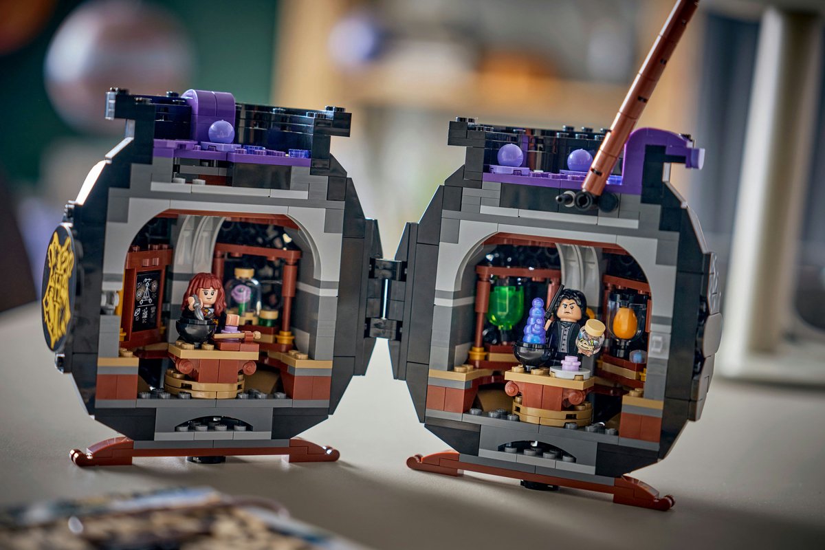 LEGO Harry Potter Ketel met Geheim Toverdrankenklaslokaal Bouwpakket voor Kinderen - 76464