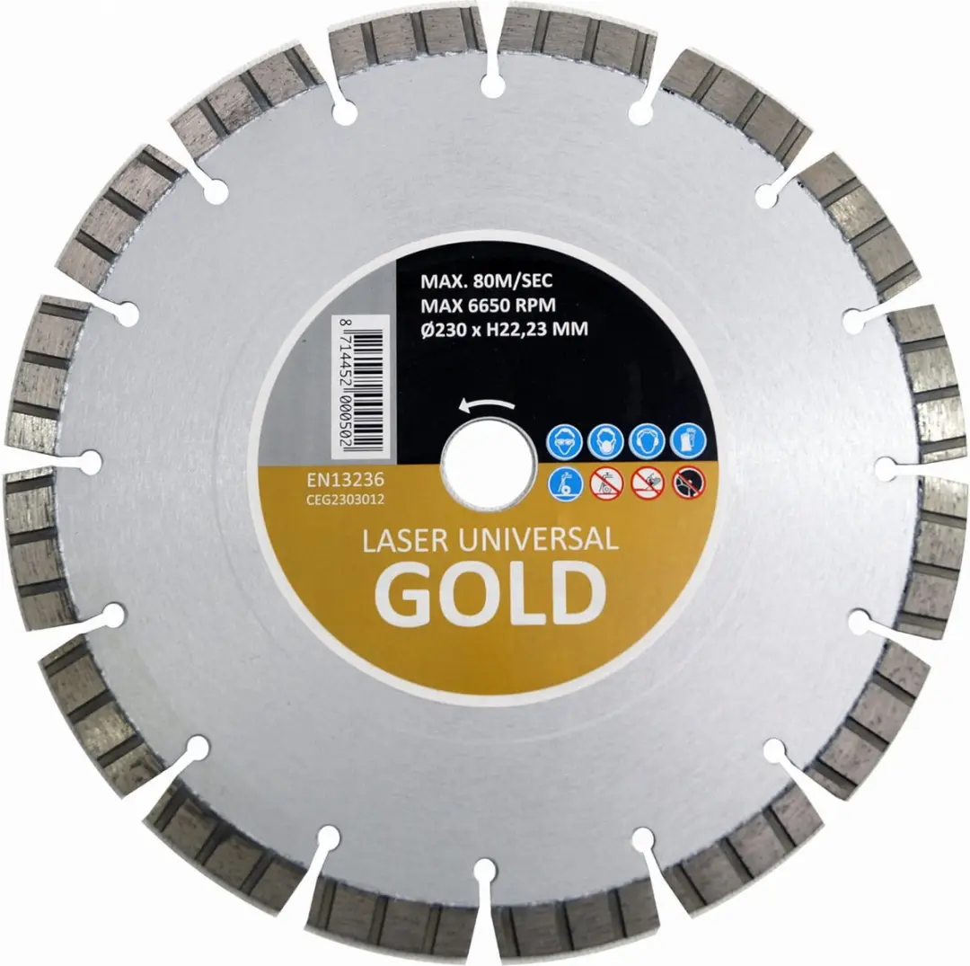 Carat Diamantzaagblad Gold 230mm