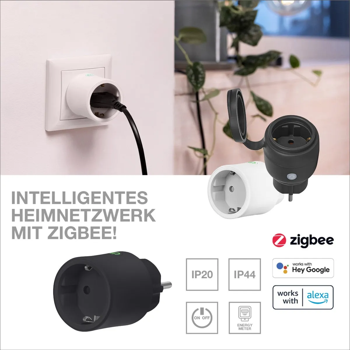 LEDVANCE SMART+ ZigBee Stopcontact Wit - 1 Stuks