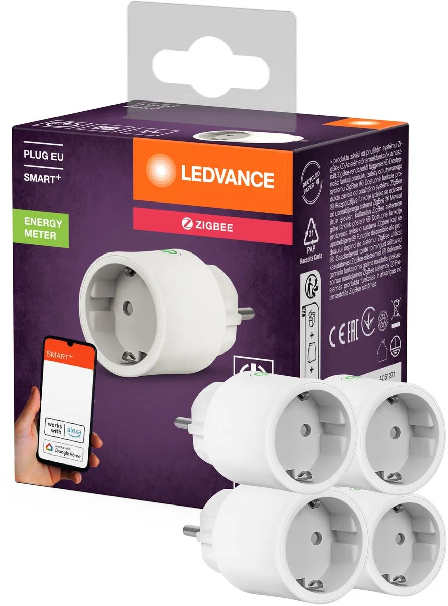 LEDVANCE SMART+ ZigBee Stopcontact Wit