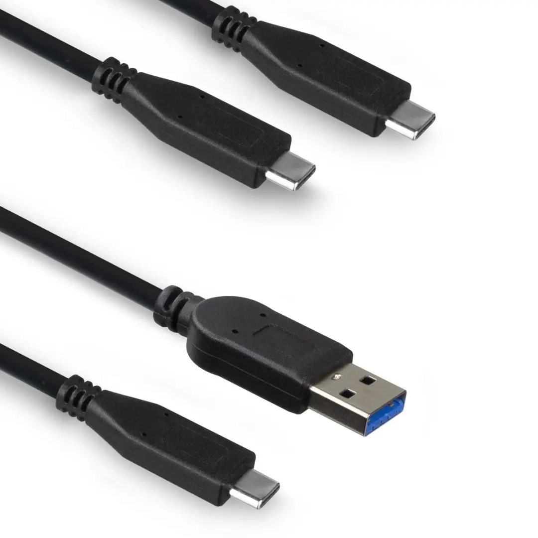 ACT AC1225 2.5" SATA Harde Schijfbehuizing - USB-C 3.2 Gen2 - Zwart