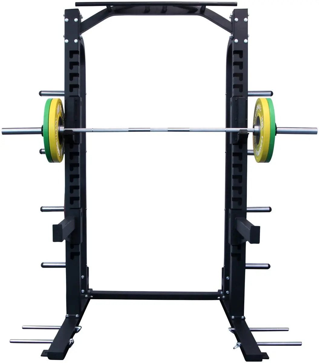 LifeMaxx Crossmaxx Half Rack - Zwart
