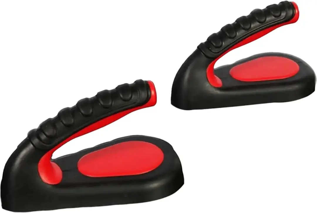 Gymstick Push Up Bars - Opdruksteunen Rood/Zwart