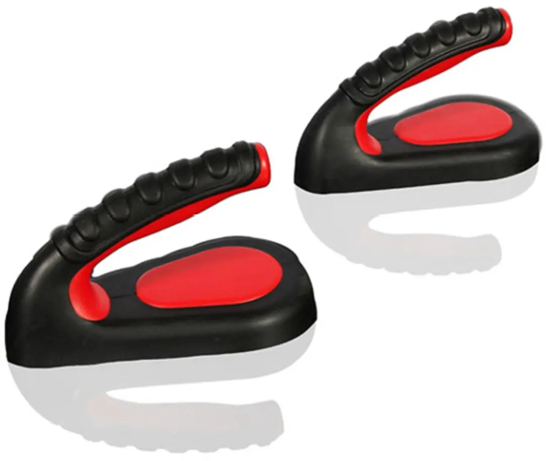 Gymstick Push Up Bars - Opdruksteunen Rood/Zwart