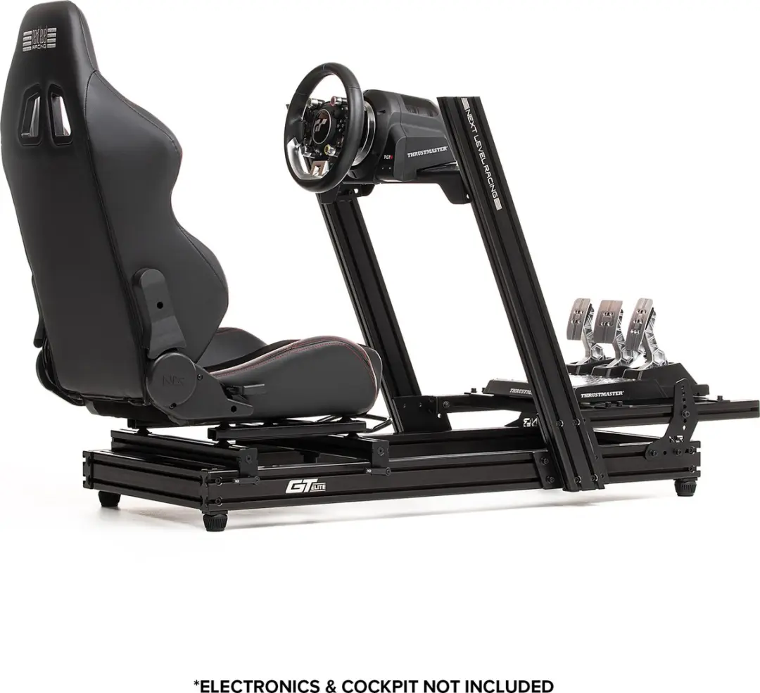 Next Level Racing GT Elite Lite NLR-E029 Simulator Cockpit - Zwart