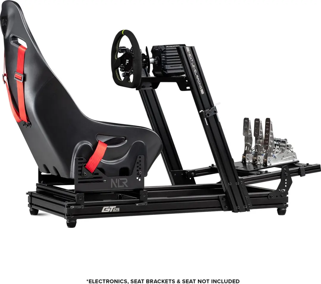 Next Level Racing GT Elite Lite NLR-E029 Simulator Cockpit - Zwart