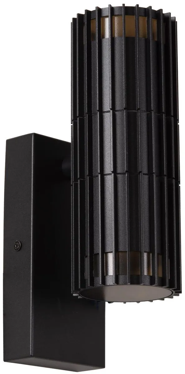 Lucide Timbala Wandspot 2xGU10 - Zwart