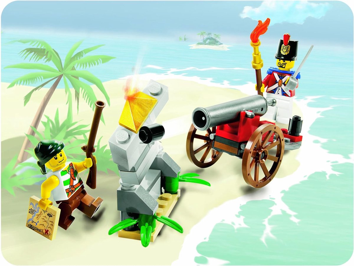 LEGO Pirates Strijd Om Schatkaart - 6239
