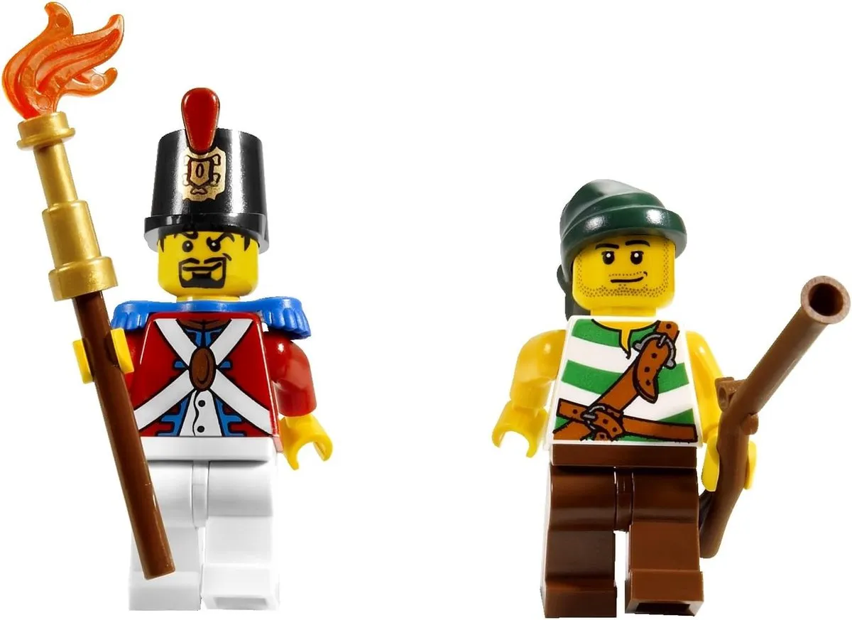 LEGO Pirates Strijd Om Schatkaart 6239 - 36 Stukken