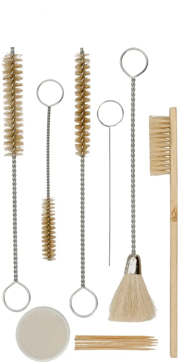 Airpress Verfpistool Borstelkit 12-delig