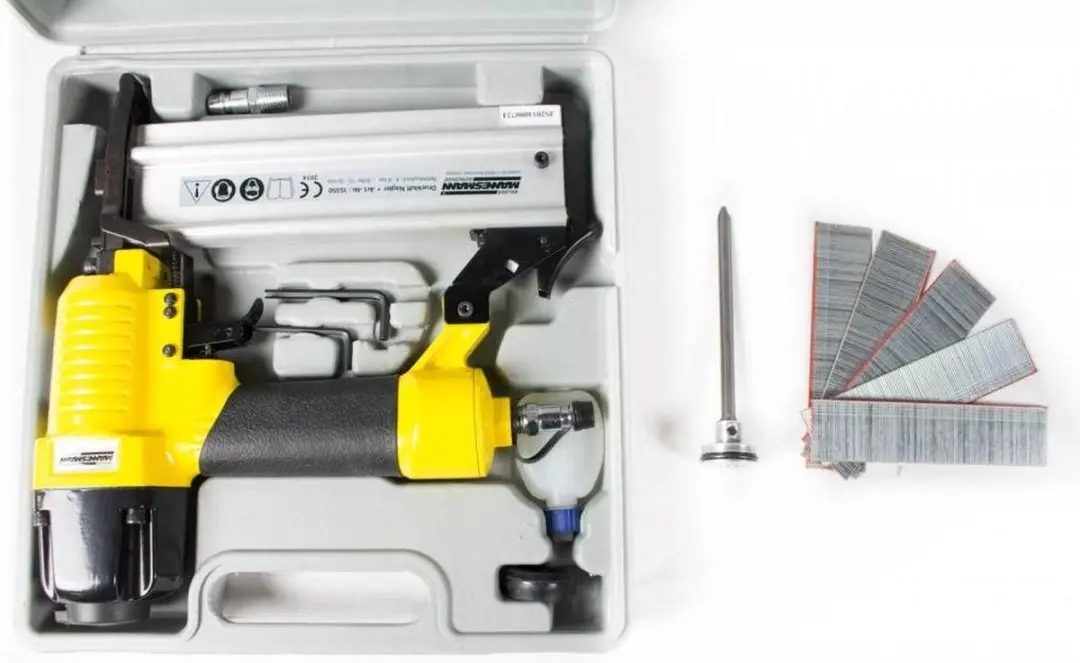 Brüder Mannesmann M15350 Pneumatische Tacker - 8 Bar - Inclusief Koffer - afbeelding 6 van 6