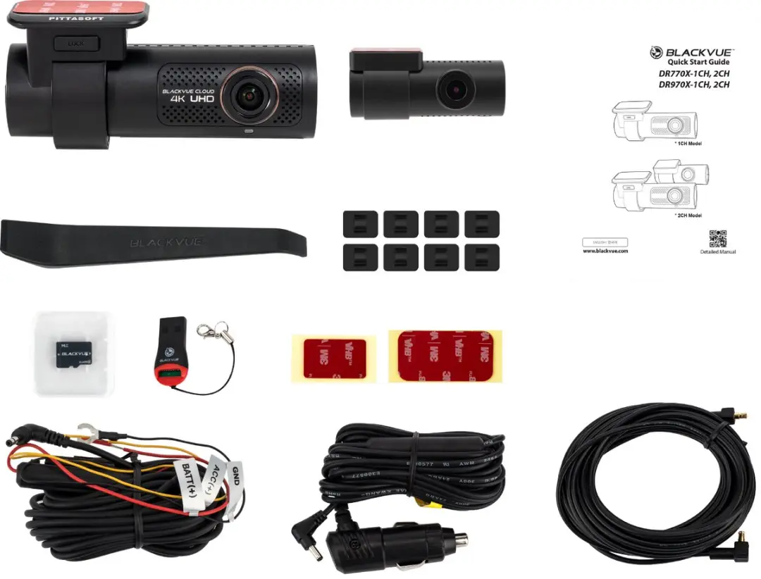 BlackVue DR970X-2CH Plus II Dashcam - 3840MP - Zwart - afbeelding 6 van 6